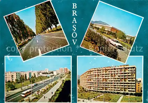 AK / Ansichtskarte Brasov_Brasso_Kronstadt Quartier Le Drapeau Rouge Complexe comercial Boulevard Saturn 