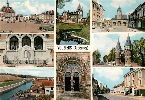AK / Ansichtskarte Vouziers Vues d ensemble de la ville Vouziers