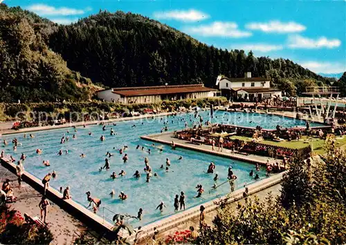 AK / Ansichtskarte Lindenfels_Odenwald Schwimmbad Heilklimatischer Kurort Naturpark Bergstrasse Lindenfels Odenwald