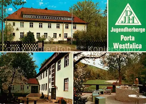 AK / Ansichtskarte Porta_Westfalica Jugendherberge Hausberge Porta_Westfalica