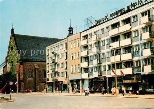 AK / Ansichtskarte Raciborz Fragment Rynku Marktplatz Raciborz