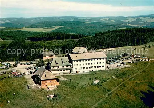 AK / Ansichtskarte St_Peter_Schwarzwald Berghotel Kandel Fliegeraufnahme St_Peter_Schwarzwald