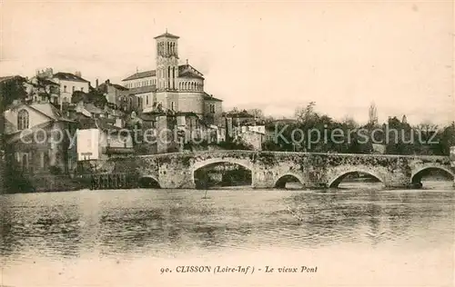 AK / Ansichtskarte Clisson Le vieux Pont Clisson