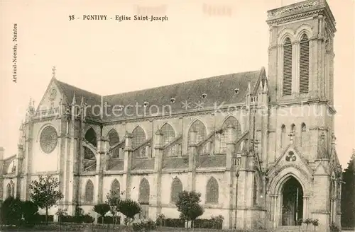 AK / Ansichtskarte Pontivy Eglise Saint Joseph Pontivy