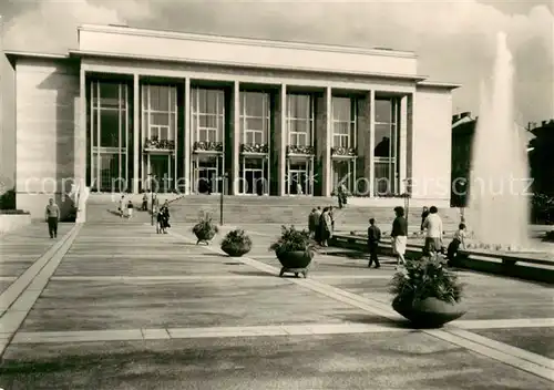 AK / Ansichtskarte Brno_Bruenn Staatstheater Janacek Opernhaus Fontaene Brno_Bruenn