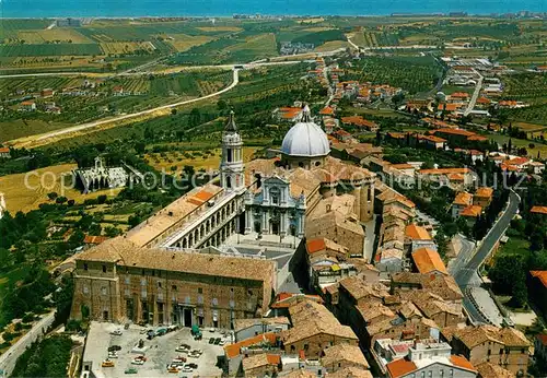 AK / Ansichtskarte Loreto_Ancona Santuario della Santa Casa di Loreto veduta aerea Loreto Ancona