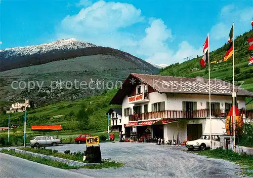 AK / Ansichtskarte Sluderno_Suedtirol Tourist Market Weinhof Souvenir Sluderno Suedtirol