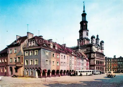 AK / Ansichtskarte Poznan_Posen Fragment Starego Rynky Poznan Posen