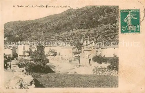 AK / Ansichtskarte Sainte Croix Vallee Francaise Vue generale Sainte Croix Vallee Francaise