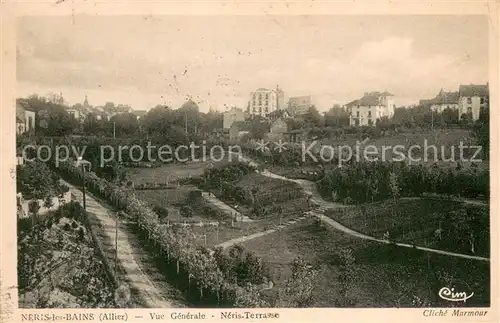 AK / Ansichtskarte Neris les Bains Vue generale Neris Terrasses Neris les Bains