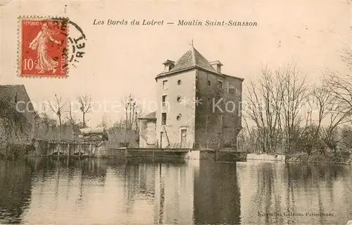 AK / Ansichtskarte Olivet_Loiret Les bords du Loiret Moulin Saint Sansson Olivet Loiret