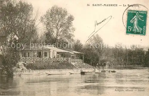 AK / Ansichtskarte Saint Maurice_Creteil La Baignade Saint Maurice Creteil