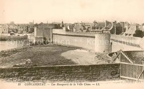 AK / Ansichtskarte Concarneau_Finistere Remparts de la ville close Concarneau_Finistere