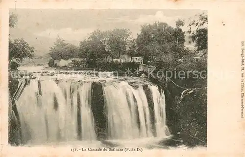 AK / Ansichtskarte Saint Nectaire_Puy_de_Dome Cascade du Sailhant Wasserfall Saint Nectaire_Puy