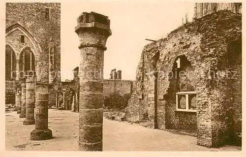 AK / Ansichtskarte Ypres_Ypern Ruines des Halles 