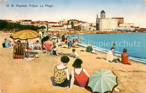 AK / Ansichtskarte Frejus La plage Frejus