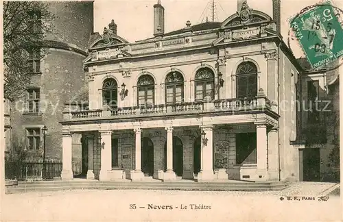 AK / Ansichtskarte Nevers_Nievre Le Theatre Nevers Nievre