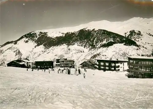 AK / Ansichtskarte Moriond_Courchevel Station Sports d hiver Alpes Depart du Teleski du Signal 