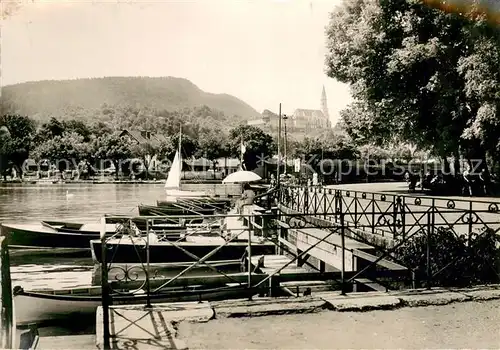 AK / Ansichtskarte Annecy_Haute Savoie Bord du Lac et Basilique de la Visitation Annecy Haute Savoie