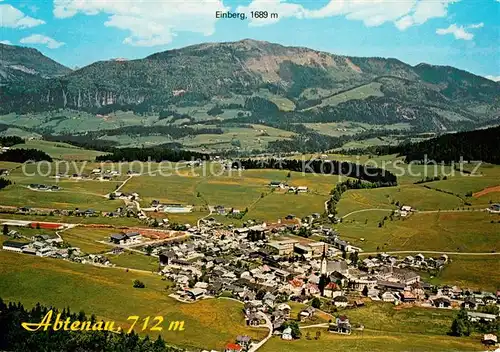 AK / Ansichtskarte Abtenau Erholungsort im Lammertal Blick zum Einberg Fliegeraufnahme Abtenau