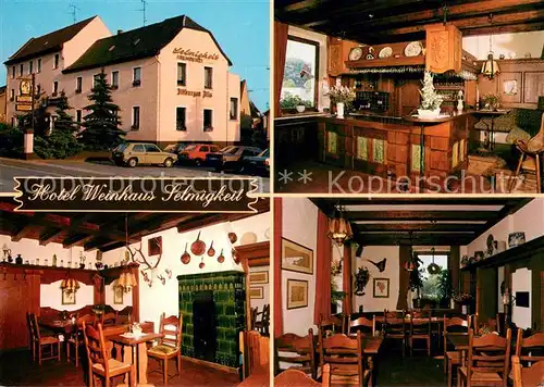 AK / Ansichtskarte Bingen_Rhein Hotel Restaurant Weingut Weinhaus Selmigkeit Bingen Rhein