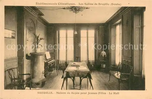 AK / Ansichtskarte Bregille_Besancon Maison de Repos pour Jeunes Filles Le Hall 