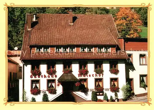 AK / Ansichtskarte Guetenbach Landgasthaus Maierhof im Schwarzwald Guetenbach