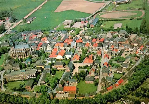 AK / Ansichtskarte Kranenburg_Niederrhein Fliegeraufnahme Kranenburg Niederrhein