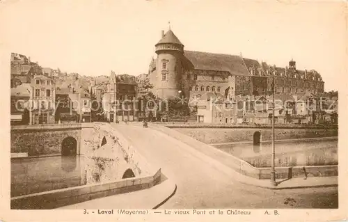 AK / Ansichtskarte Lavatoggio Le vieux Pont et le Chateau Lavatoggio