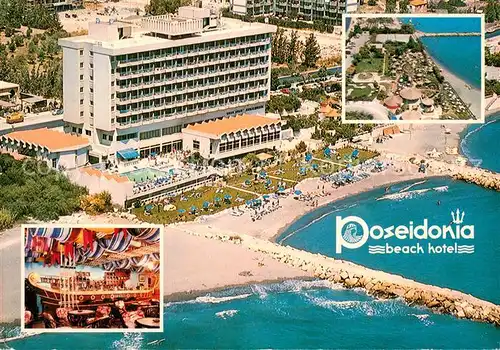 AK / Ansichtskarte Limassol Poseidonia Beach Hotel Fliegeraufnahme Limassol