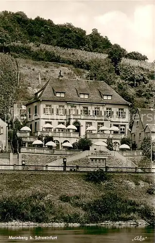 AK / Ansichtskarte Mainberg Terrassen Gaststaette Hagenmeyer Mainberg