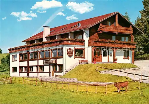 AK / Ansichtskarte Maria_Rain_Allgaeu Restaurant Pension Sonnenhof Maria_Rain_Allgaeu