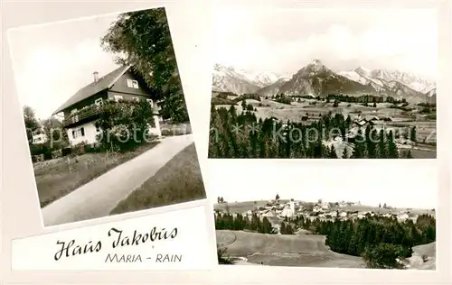 AK / Ansichtskarte Maria_Rain_Allgaeu Haus Jakobus Panorama Maria_Rain_Allgaeu