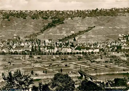 AK / Ansichtskarte Mettingen_Esslingen_am_Neckar Panorama Mettingen_Esslingen