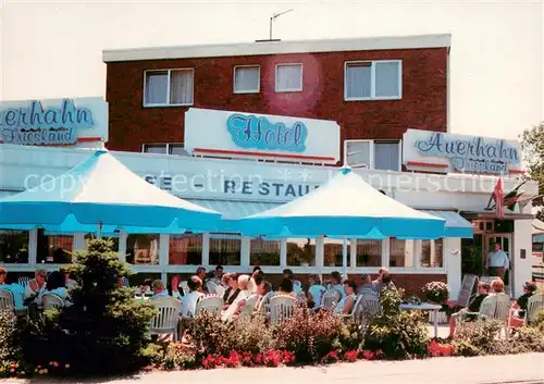 Sande_Friesland Hotel Auerhahn Restaurant Terrasse Sande_Friesland