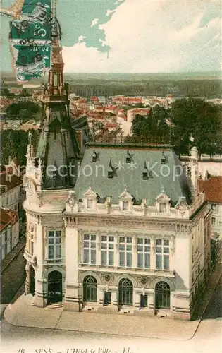 Sens_Yonne Hotel de Ville Sens_Yonne