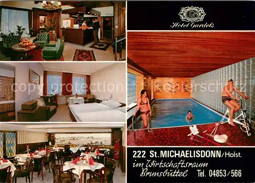 St_Michaelisdonn Hotel Gardels Rezeption Zimmer Gaststube Hallenbad St_Michaelisdonn