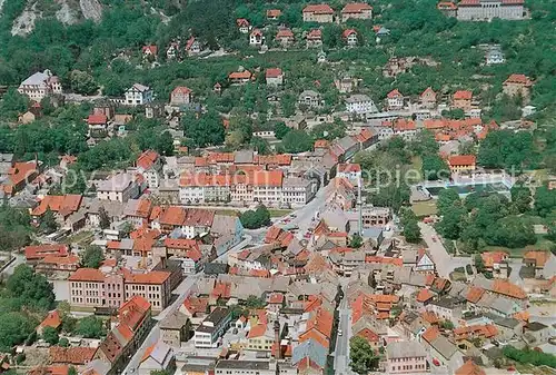 AK / Ansichtskarte Bad_Frankenhausen Fliegeraufnahme mit Weinberg Bad_Frankenhausen