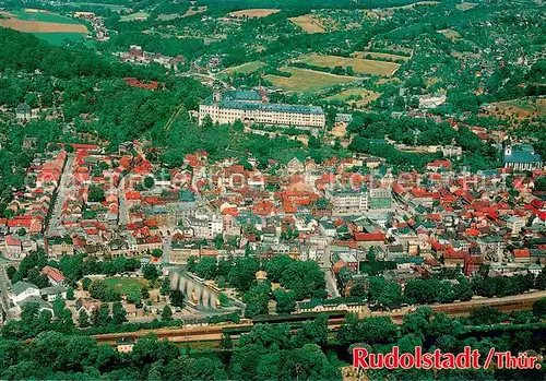 AK / Ansichtskarte Rudolstadt Fliegeraufnahme  Rudolstadt