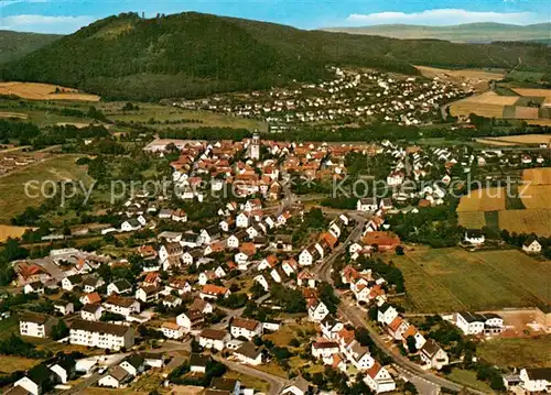 AK / Ansichtskarte Zierenberg Schloss Hohenwehrda Hermann Lietz Schule Fliegeraufnahme  Zierenberg