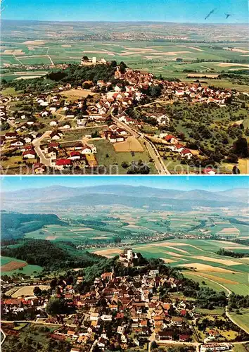 AK / Ansichtskarte Otzberg_Odenwald Schloss Hohenwehrda Hermann Lietz Schule Fliegeraufnahmen mit Veste Otzberg Otzberg Odenwald