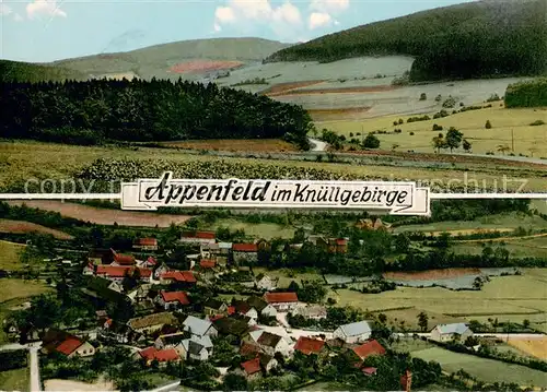 AK / Ansichtskarte Appenfeld Panorama Schloss Hohenwehrda Hermann Lietz Schule Fliegeraufnahme  Appenfeld