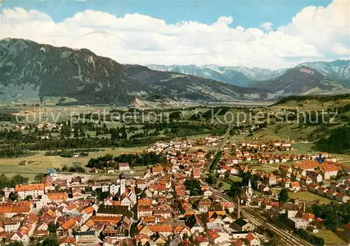 AK / Ansichtskarte Immenstadt_Allgaeu Fliegeraufnahme Immenstadt_Allgaeu