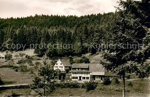 AK / Ansichtskarte Besenfeld Gasthof Pension Forelle im Schorrental Schwarzwald Besenfeld