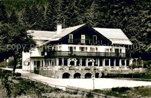 AK / Ansichtskarte Bodenmais Hotel Waldhaus Bodenmais