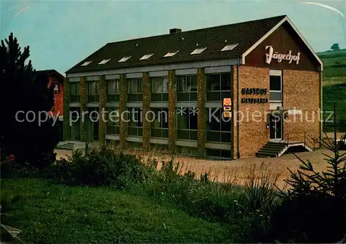 AK / Ansichtskarte Weibersbrunn Gasthaus und Metzgerei Jaegerhof Weibersbrunn