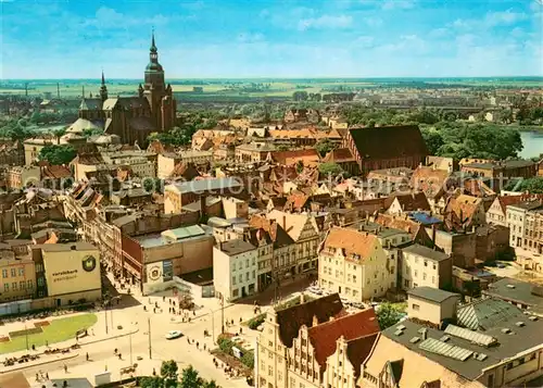 AK / Ansichtskarte Stralsund_Mecklenburg_Vorpommern Blick auf die Stadt Stralsund_Mecklenburg