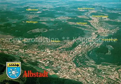 AK / Ansichtskarte Albstadt_Wuerttemberg Fliegeraufnahme Albstadt_Wuerttemberg