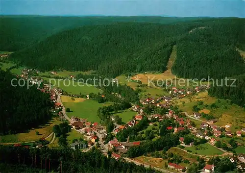 AK / Ansichtskarte Enzkloesterle Fliegeraufnahme Enzkloesterle