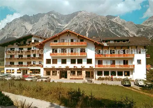 AK / Ansichtskarte Ramsau_Dachstein_Steiermark Hotel Post Dachsteingebirge Ramsau_Dachstein